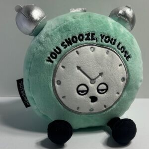 Punchkins “You Snooze, You Lose' Plush Alarm Clock